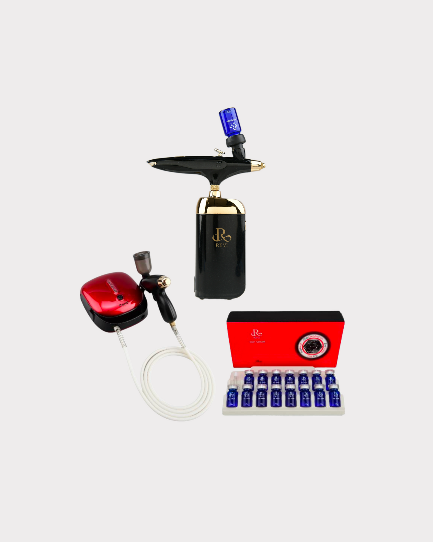 スプレーガン【本体1台・陶肌セラム30本セット】